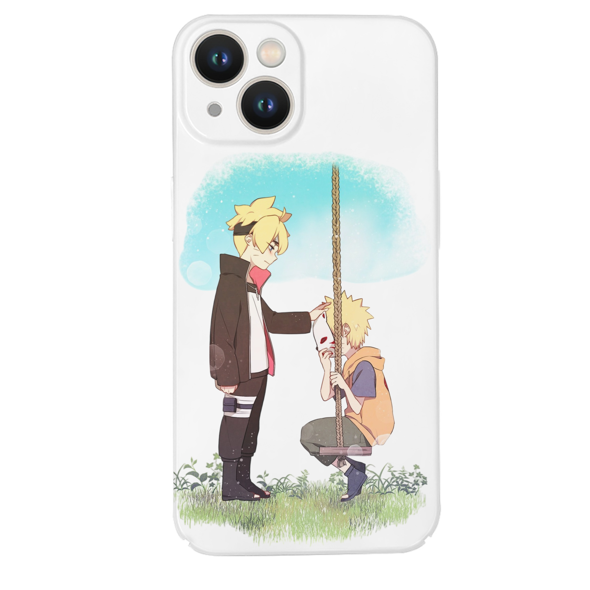 （画像用） NARUTO -ナルト- うずまき ボルト Uzumaki Boruto 【iPhone 14シリーズ対応】ハードケース